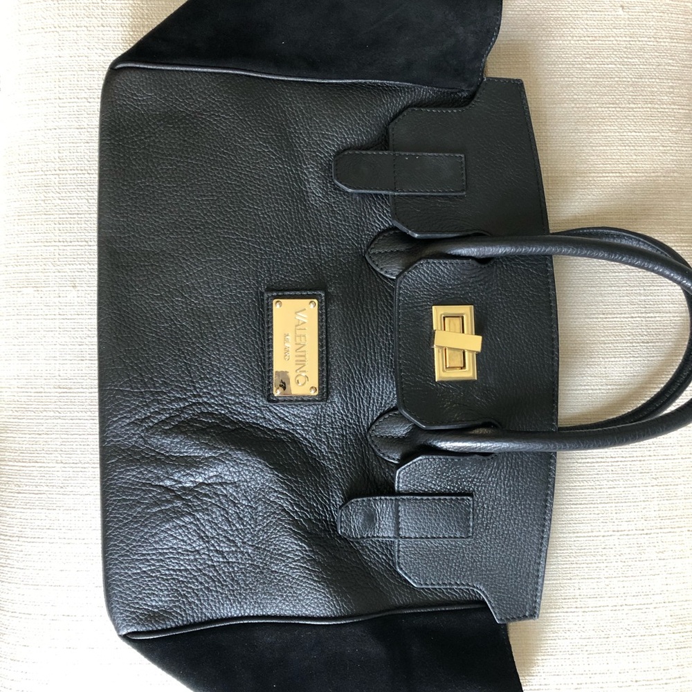 Leather/Suede Black Valentino by Mario Valentino